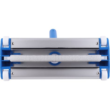 [Kit de limpieza de piscinas] Cepillo especial fabricado en aleación de aluminio y PVC para sistemas de limpieza, modelo B7 de 33,8 cm para una eficiente potencia de succión. (1/5)