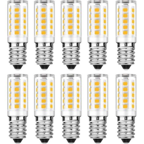 Lot de 10 Ampoule LED E14-Blanc Froid 6000K-5W Equivaut à Ampoule Incandescente 50W 500LM-Non-Dimmable-LIAIKI (1/5)