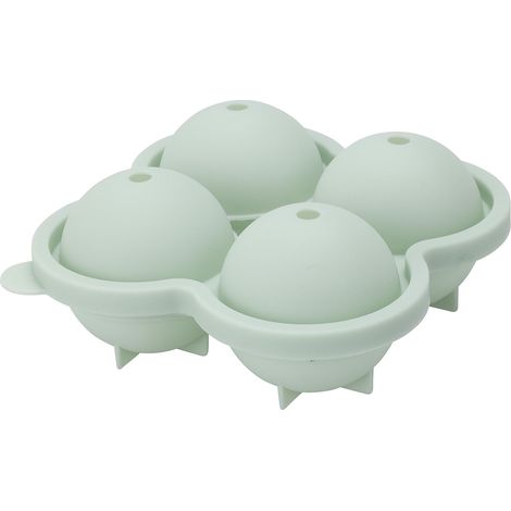Eiswürfelform für 4 Kugeln (7 cm) – Stilvolle und funktionelle Kühlung von Getränken
