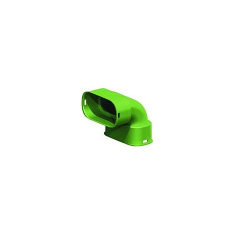 Wolf CWL Excellent coude 2576164 90 degrés, pour conduit plat, 50 x 100, vertical