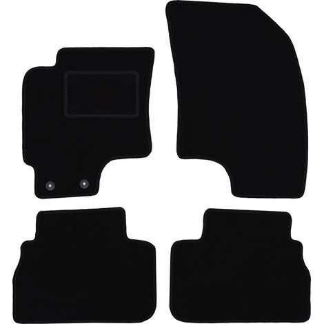 Schwarze Velours-Fußmatten für: Chevrolet Epica Limousine (2006-2012) (1/5)