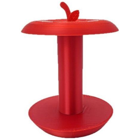 Porte-essuie-tout de cuisine, porte-essuie-tout durable, support de rangement décoratif pour accessoires fonctionnels, rouge