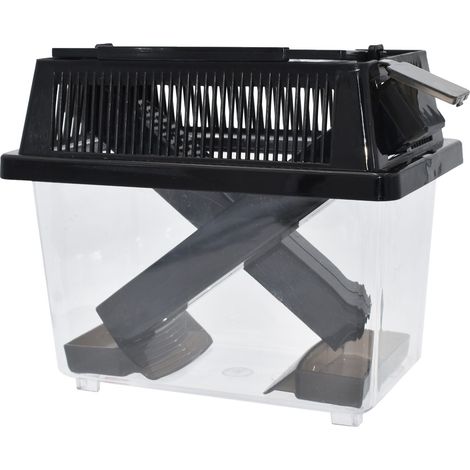 Contenitore ventilato per grilli vivi per terrari di rettili (1/2)