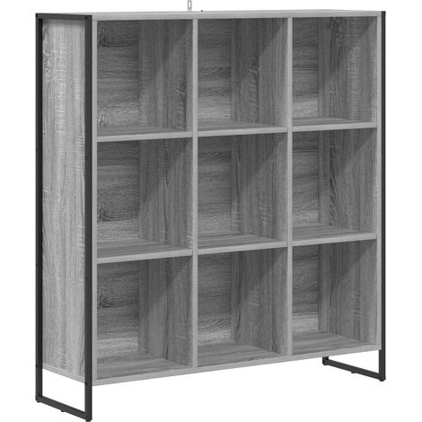 Maison Exclusive - Bücherregal Graues Sonoma 99,5 x 30 x 108,5 cm