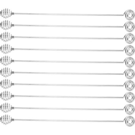 Cucchiaio da miscelazione in acciaio inox dal design moderno, 10 pezzi