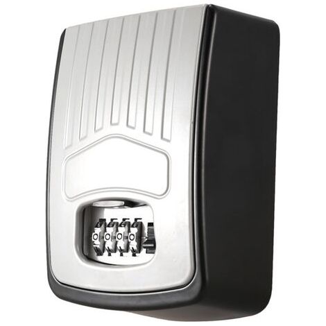 Secure Key Box, Superior Large Key Box, Key Safe with 4-Digit Combination Lock, Secure Wall-Mounted Key Box (1/3)