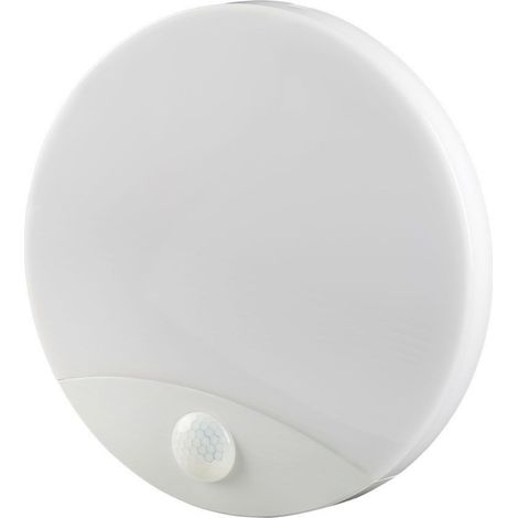 V-TAC Plafoniera LED Chip Samsung Rotonda 15W con Sensore PIR Colore Bianco 3in1 IP44 (1/5)