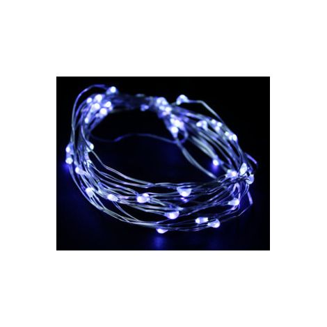 Corona di LED White Day AA Batterie 3.3m
