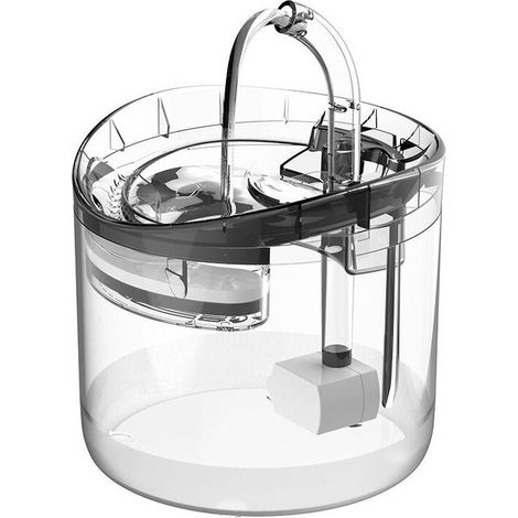 1.8L Automatic Recyclable Cat Fountain - Silent Water Dispenser for Cats and Dogs, EU Plug YMYNY (1/4)