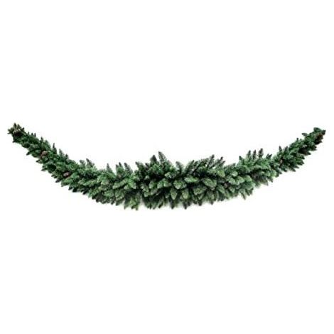GHIRLANDA VERDE CON PIGNE H270CM (1/2)
