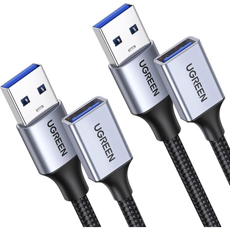 Câble Rallonge USB 3.0 Cable Extension Type A Mâle vers Femelle (2M) (1/5)