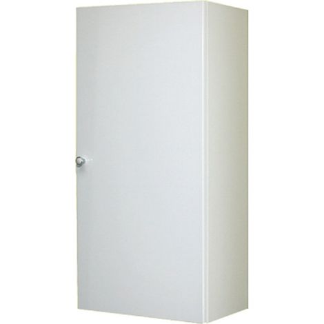 Pensile Sospeso - 71x34x22 cm - Colore Bianco - 1 Anta Liscia - 1 Ripiano Interno