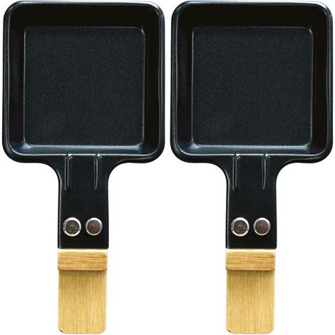 LOT 2 POÊLONS CARRÉS BOIS LITTLE BALANCE 1252782