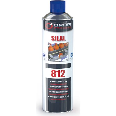 Lubrifiant silicone alimentaire Silal 812 - Aérosol 650 ml - ORAPI - 4812A4