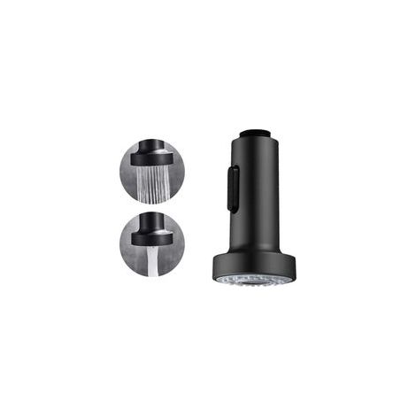 Robinet Cuisine Douchette, Douchette Robinet Cuisine, Embout Robinet, Robinet Cuisine Rabattable, Douchette Adaptable Sur Robinet Douchette pour Rétractable Mitigeur Cuisine Universel (ANoir) (1/5)