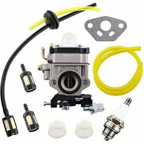 Vergaser-Reparatursatz für AL-KO Rasenmäher, Modelle TH23 TH26 TH34 23CC 25CC 26CC 33CC 35CC 101PB26 mit Schlauch und Kraftstofffilter. (1/5)