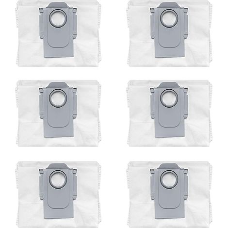 6er-Packung Ersatzstaubbeutel, kompatibel mit den Saugrobotern Roborock S8, S8+, S8 Pro Ultra, G10, G20 PRO, T8, Q7 Max+ und Q5. (1/5)