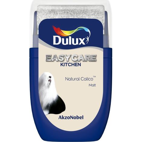 Dulux Easycare Kitchen Matt Tester Pot - 30ml - Natural Calico