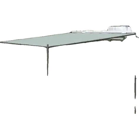 Esterilla para tienda de campaña, impermeable, multiusos, verde claro (1/2)