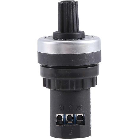 Potentiomètre 10K 22mm Régulateur VSD VFD noir (1/5)