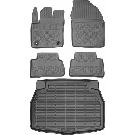Toyota C-HR Crossover ab 2016 SET - Automatten + Kofferraummatte (1/5)