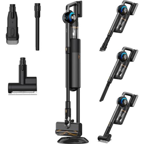 JIGOO V700 Netto-Ladestation: Automatisch aufladbar und aktiv, 215 AW, 2,5 l Fassungsvermögen, 3 Modi und LED-Anzeige (1/5)