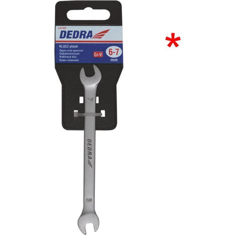 Llave fija dedra 1471p acero cromo vanadio 8x9 mm