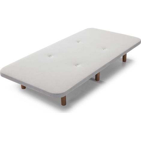 Base tapizada con Tejido 3D 90X190 y Válvulas de transpiración + 5 Barras Transversales reforzadas Entrega Dentro del Domicilio