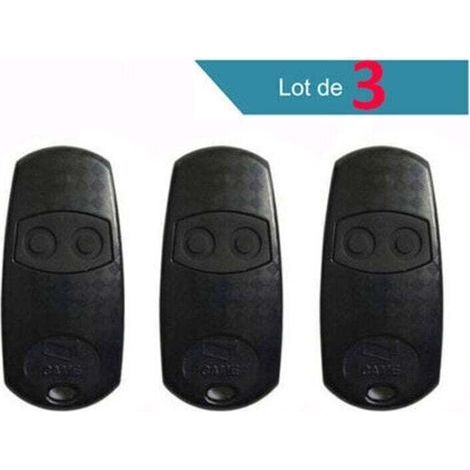 Telecommande d'origine Came TOP432EV 3 pieces. Fixed code frequency 433.92 MHz (1/2)