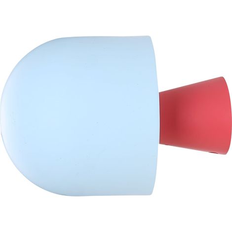 Applique Candellux VISBY metallo rosso/bianco G9 1x40W