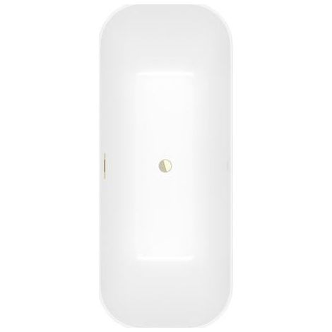 Baignoire îlot FINION DUO 1700x700 mm : anneau design et fonction Emotion