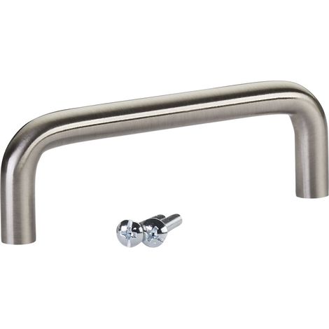 SO-TECH - Poignée de meuble BG03 - Entraxe 96 mm - L106 mm - Gris - Pour cuisine, salle bain, armoire, commode, tiroir