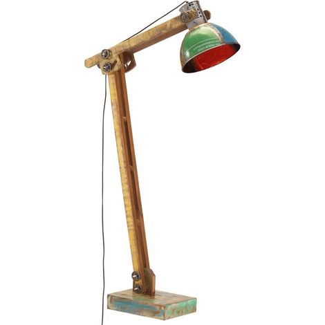 vidaXL Lámpara de pie multicolor E27 (1/2)