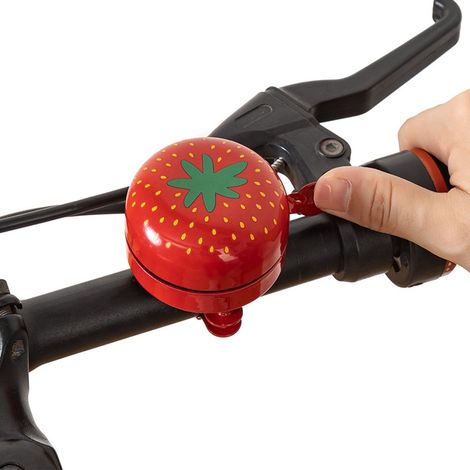 Campanello per bicicletta per bambini - Campanello per bicicletta per bambini - Campanello per bicicletta da bambina - Campanello per bicicletta da bambino - Campanelli per bicicletta a forma di frago (1/2)
