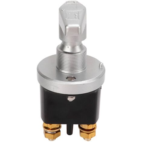 Interrupteur coupe-batterie 12 V 500 A, étanche, universel pour voiture, bateau et camping-car (1/5)