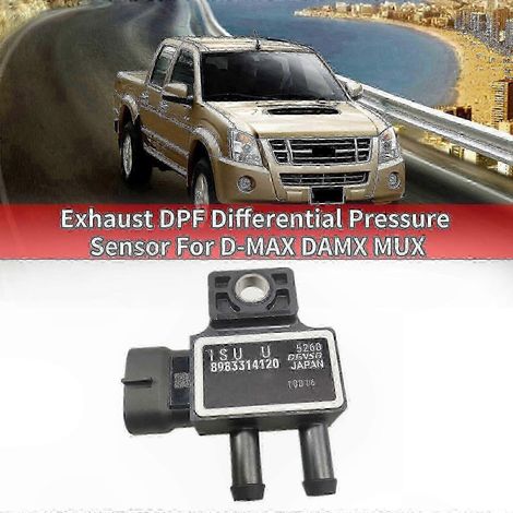 Capteur de pression différentielle DPF Isuzu D-MAX MUX 8983314120 LXWHBYV (1/4)