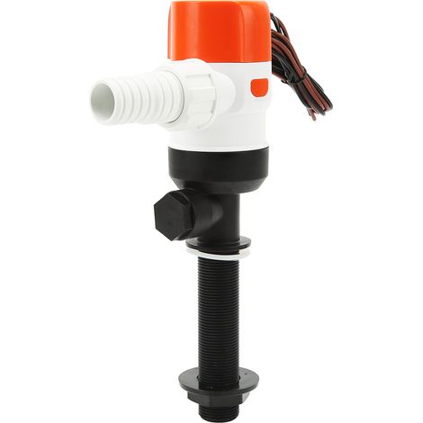 Pompe d'aération submersible 12 V CC pour chambre à poissons vivants SFBP1 G1100 13C 1100 GPH, hauteur de refoulement de 3 mètres, pour la protection des poissons (1/5)