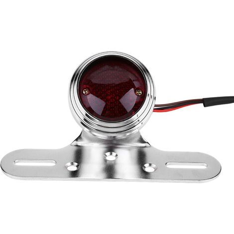 Ampoule de feu arrière LED rouge pour Chopper Bobber, lampe de frein,de (1/4)