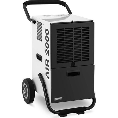 MSW – Déshumidificateur professionnel 50 l/jour – Débit d'air 560 m³/h – Pour chantiers humides jusqu'à 70 m² – Réservoir 5,69 l (1/5)
