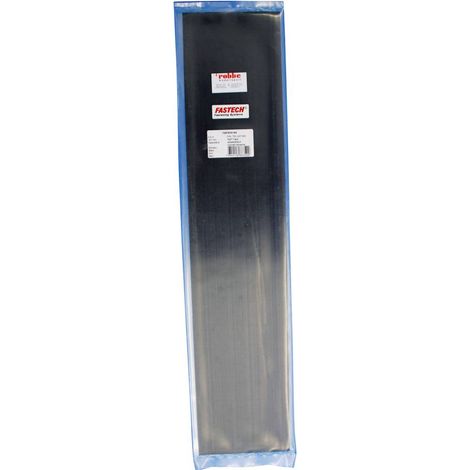 FASTECH® T01-107-500 Nastro a strappo per incollaggio colla a caldo Parte rigida (L x L) 500 mm x 100 mm Nero 1 pz. (1/2)