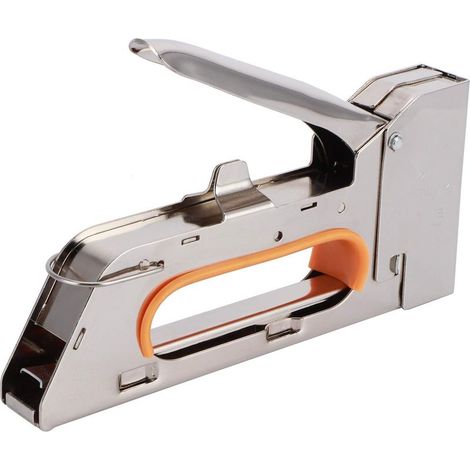 Pistolet à agrafes 1008J – acier inoxydable – main – travail bois – fournitures apiculture (1/5)