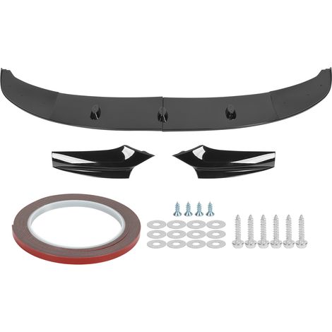 Kit de carrosserie haute dureté pour pare-choc avant, 4 pièces, pour série 5 F10 F11 M Sport 2011 à 2017, noir brillant (1/5)