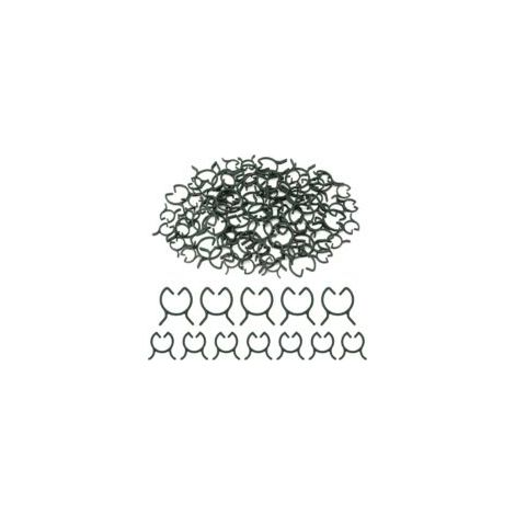 200 Pflanzenstützclips, Kunststoff-Pflanzenclips, Kletterpflanzenclips, Gartenclips für Obst, Gemüse, Tomaten – M+L – Crezuo (1/4)
