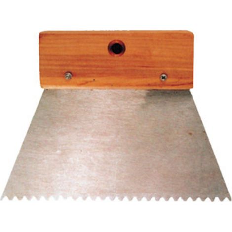 SPATOLA DENTATA CM.18- 12,0 pz