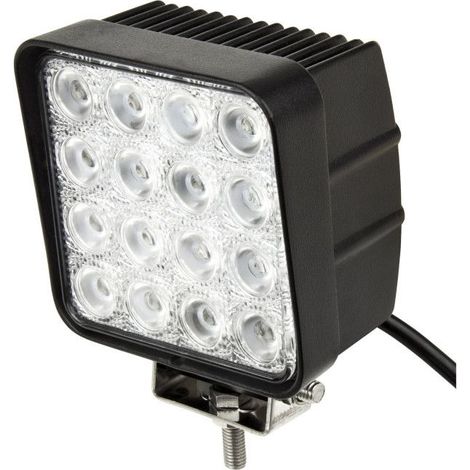 Projecteur de travail LED 12 V / 16 x 3 W