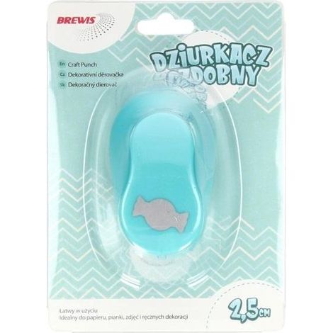 Perforatrice decorativa - Caramelle 2,5 cm MIX