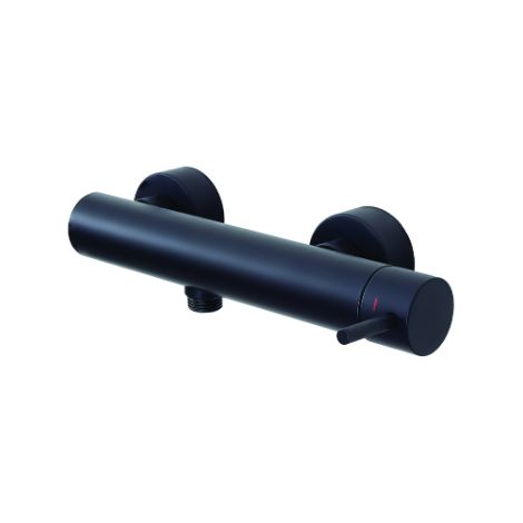 Paffoni Light Serie externe Duscharmatur LIG168NO Messing - Mattschwarz (1/2)