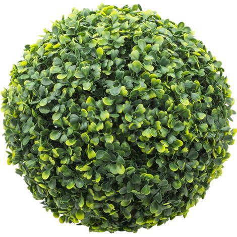 SFERA DI BOSSO PALLA SINTETICA SIEPE SINTETICA VERDE (13404V) CM 28 (13404) (1/4)