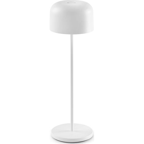 MAVIS lámpara de sobremesa portátil blanca 3W táctil IP54 71924
