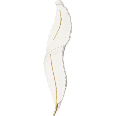 Applique murale LED moderne et élégante au design en plumes, idéale pour chambre, salon ou couloir (AC85-265V). (1/5)